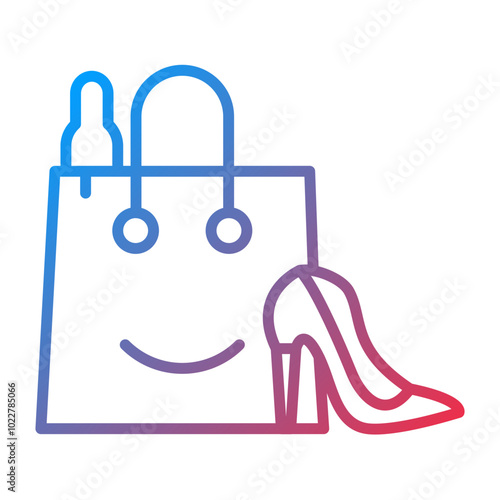 Shopping Items icon style