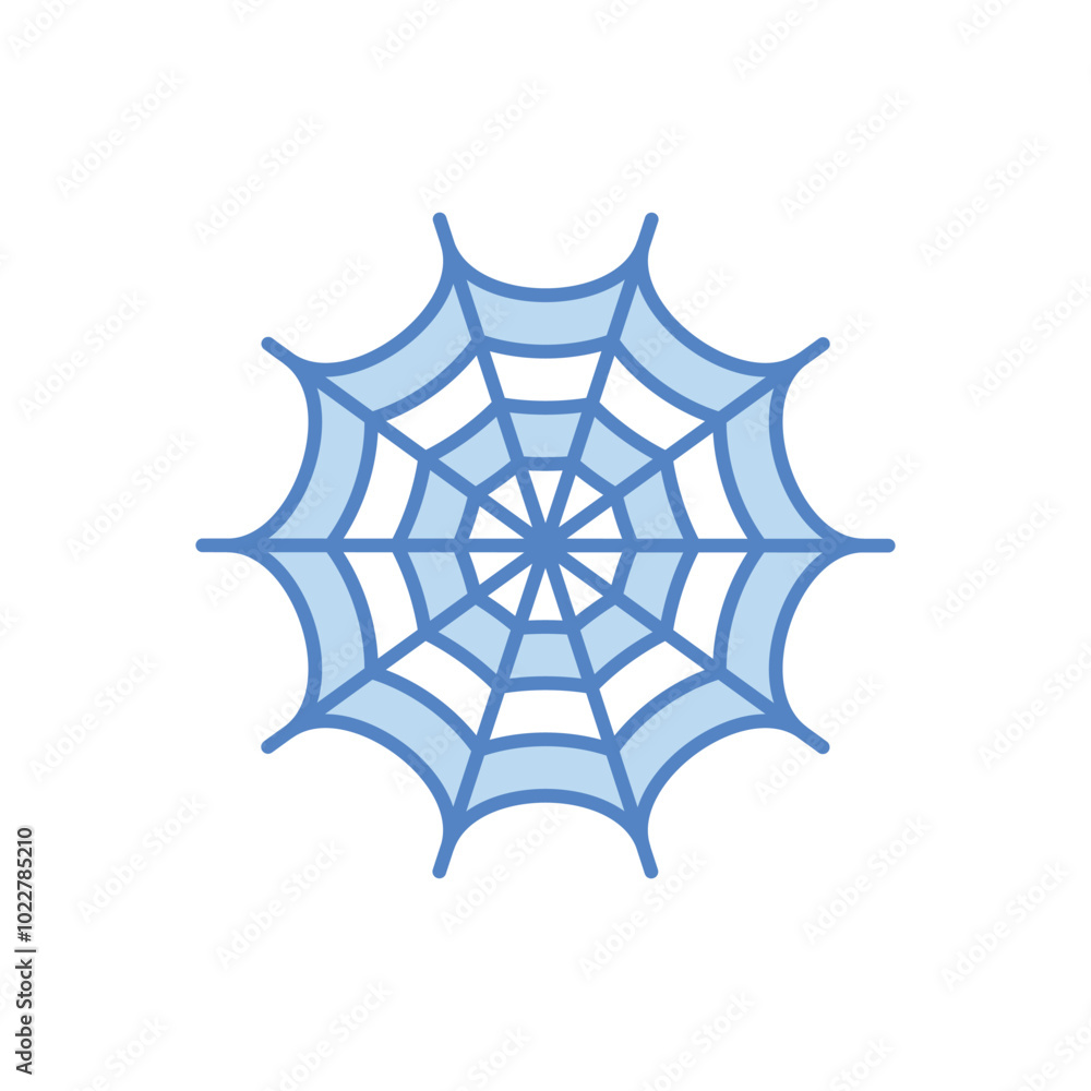Spider Web vector icon Spider Web vector icon