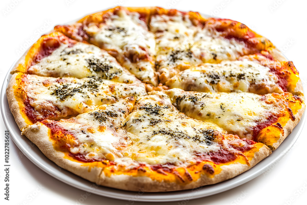 Cheese Pizza Slice Being Pulled with Melting Mozzarella isolated on white Cheese Pizza Slice Being Pulled with Melting Mozzarella isolated on white