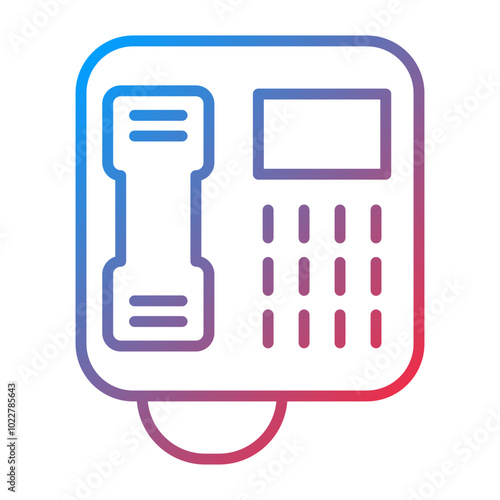 Telephone icon style
