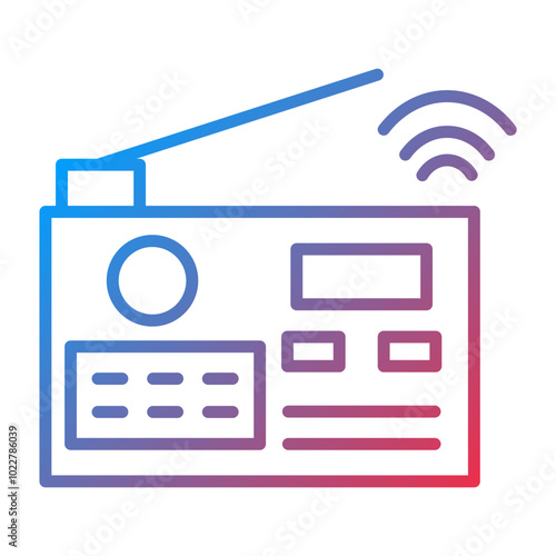 Radio icon style