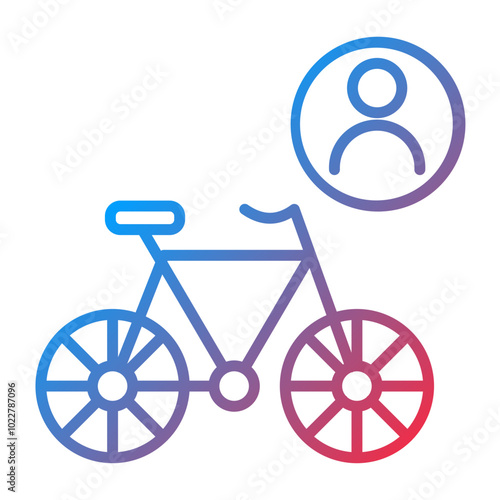 Cycling Tour icon style