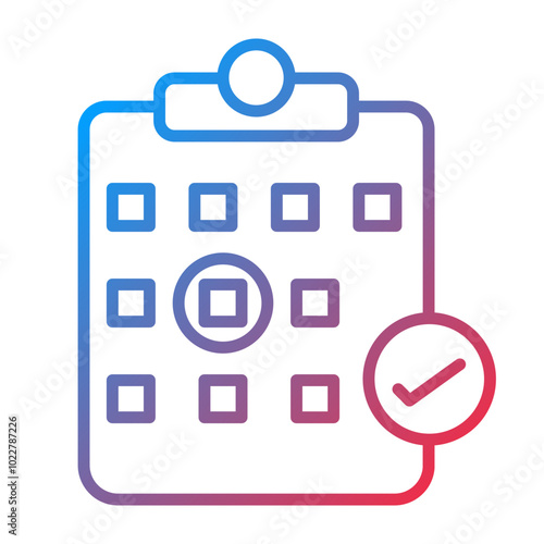 Reservation icon style