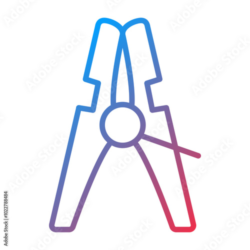 Clothes Pin icon style
