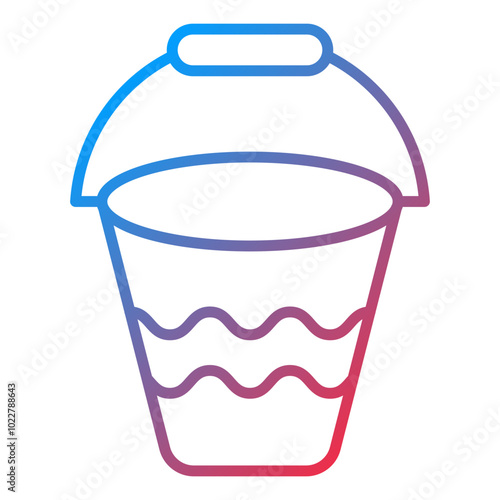 Bucket icon style