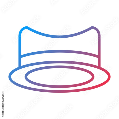 Hat icon style