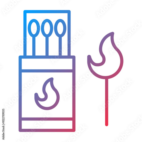 Matches icon style