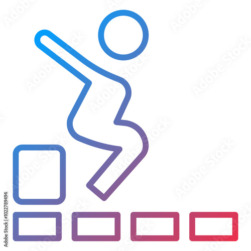 Parkour icon style