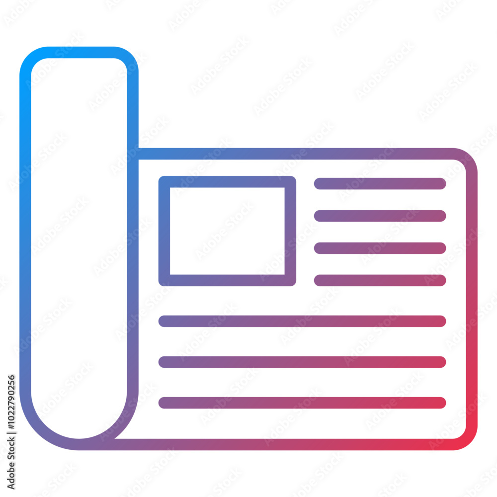 Comics Magazine icon style Comics Magazine icon style