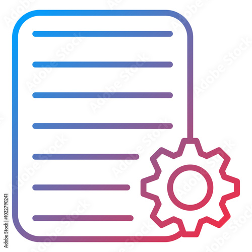 Page Setup icon style