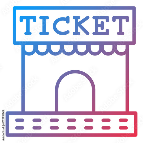 Ticket Office icon style