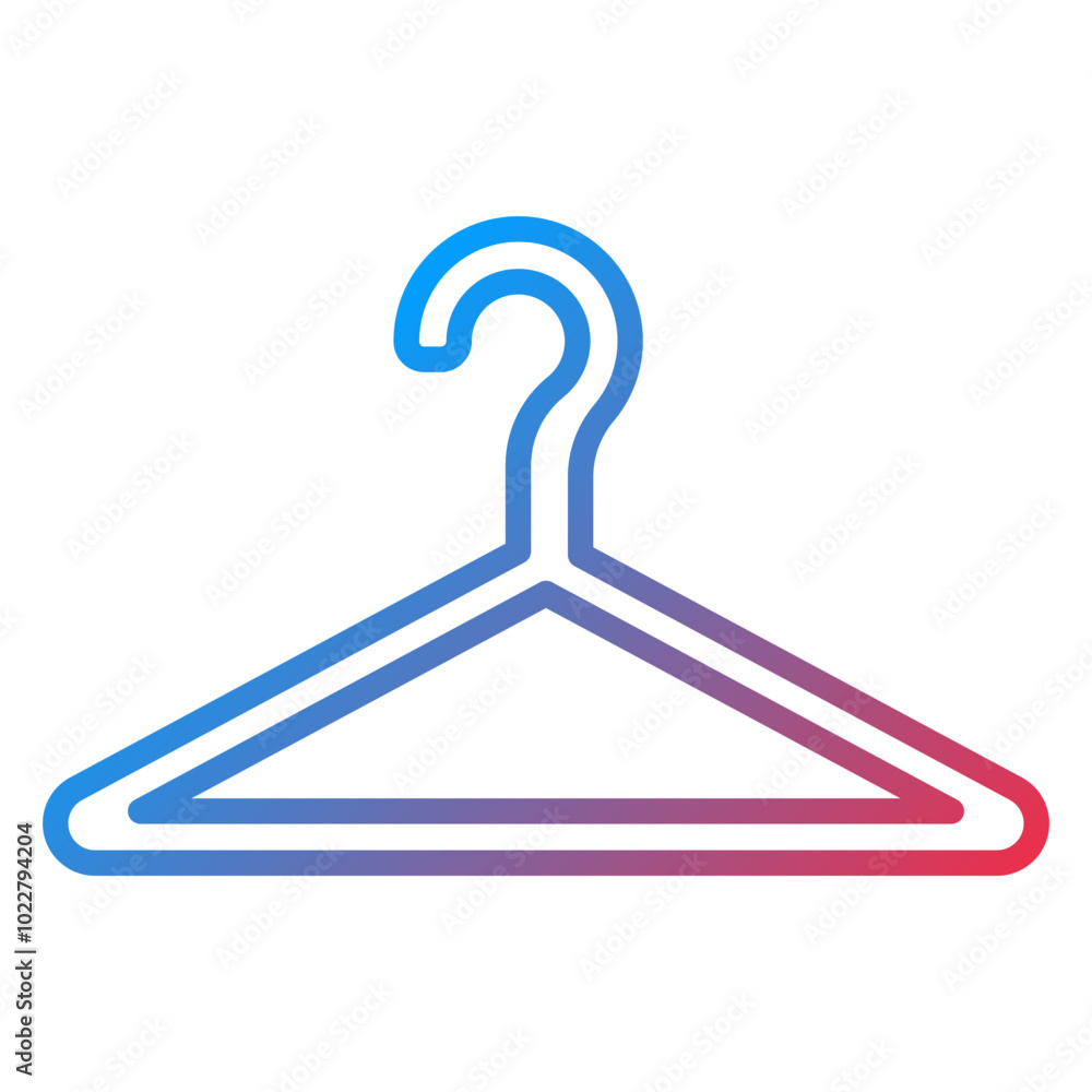 Hanger icon style Hanger icon style