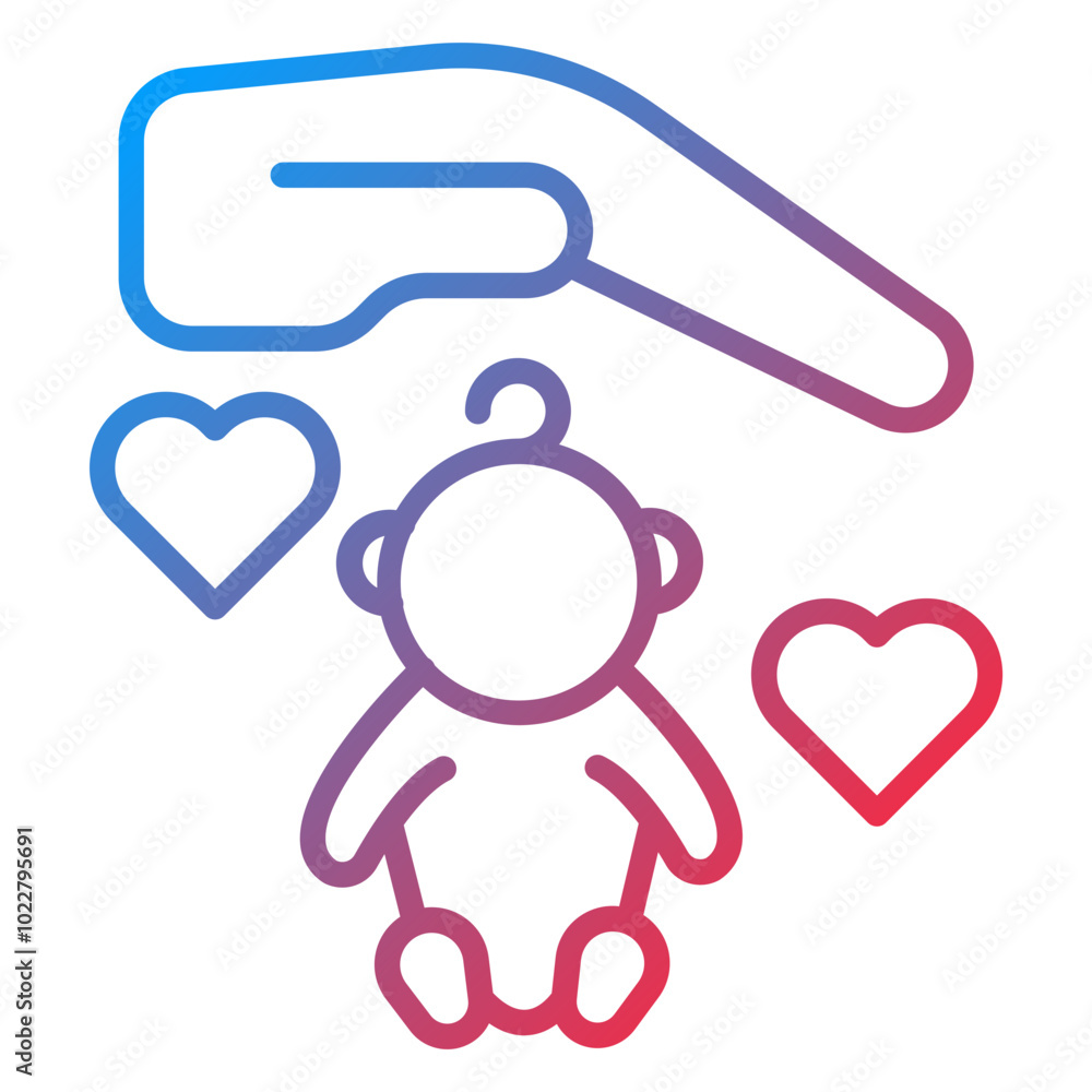 Day Care icon style Day Care icon style