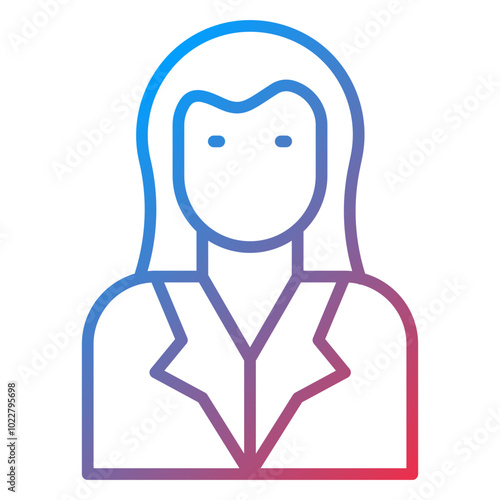 Girl icon style