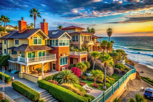 Stunning Oceanside California Homes with Coastal Views and Beautiful Architecture by the Beach