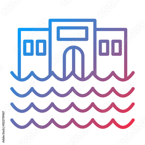 Flood icon style