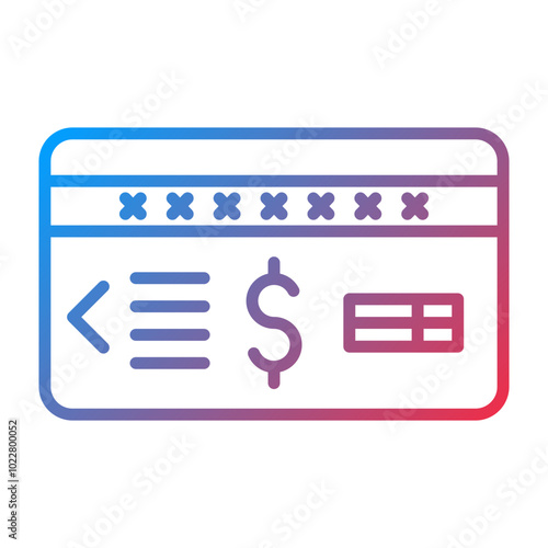 Credit Card icon style