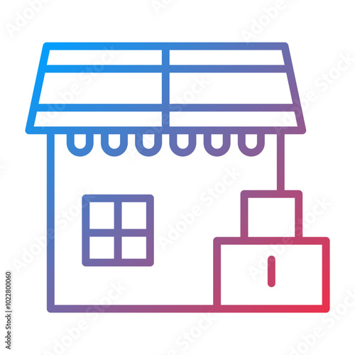 Shop Closed icon style