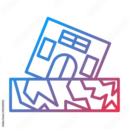 Earthquake icon style