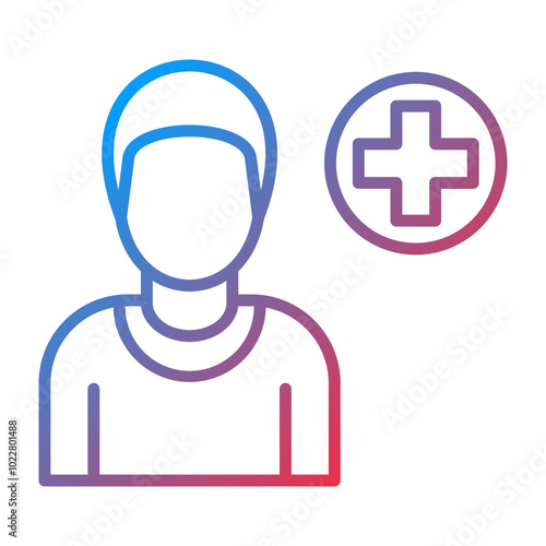 Paramedic Male icon style