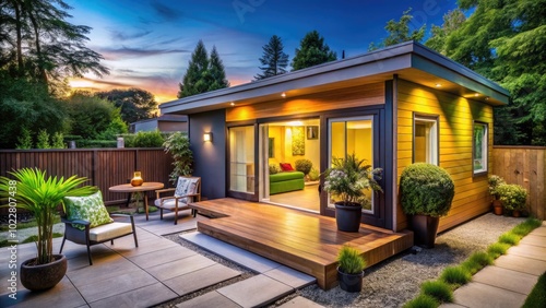 Stylish and Modern Accessory Dwelling Unit with Outdoor Space and Contemporary Design Features