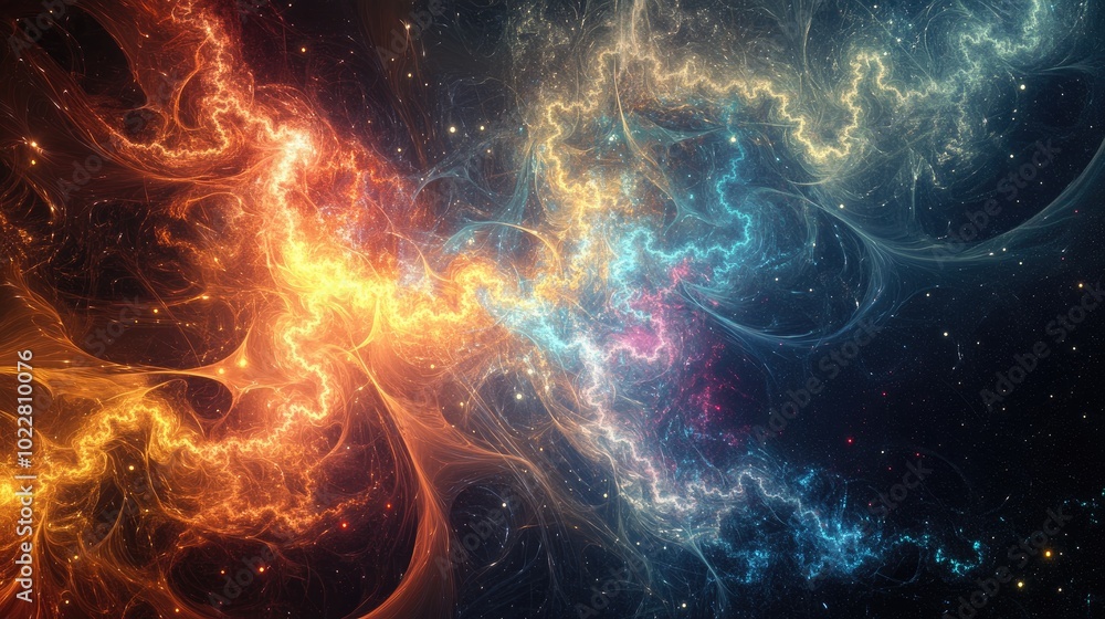 Abstract digital fractal fantasy backdrop design Abstract digital fractal fantasy backdrop design