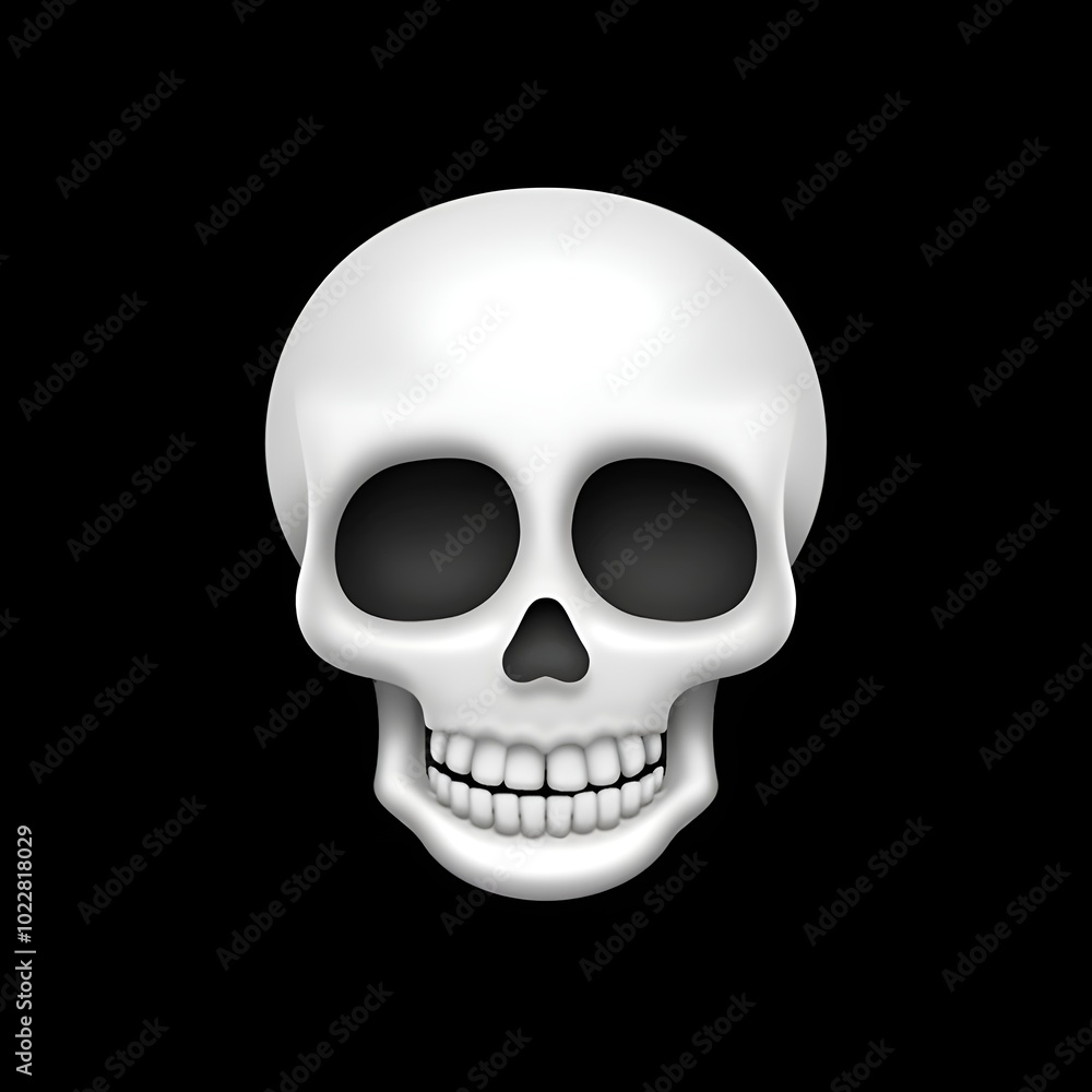 Fototapeta premium Skull Icon 