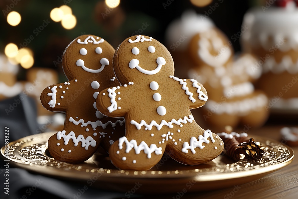 gingerbreads render 8k : Generative AI gingerbreads render 8k : Generative AI