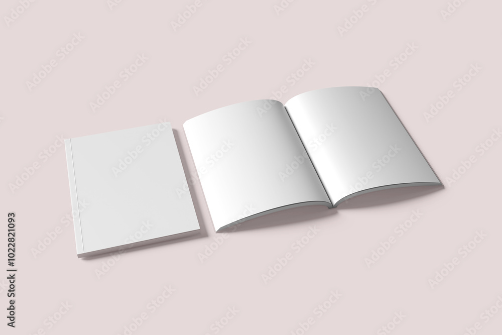 Square Brochure Mock-up Square Brochure Mock-up