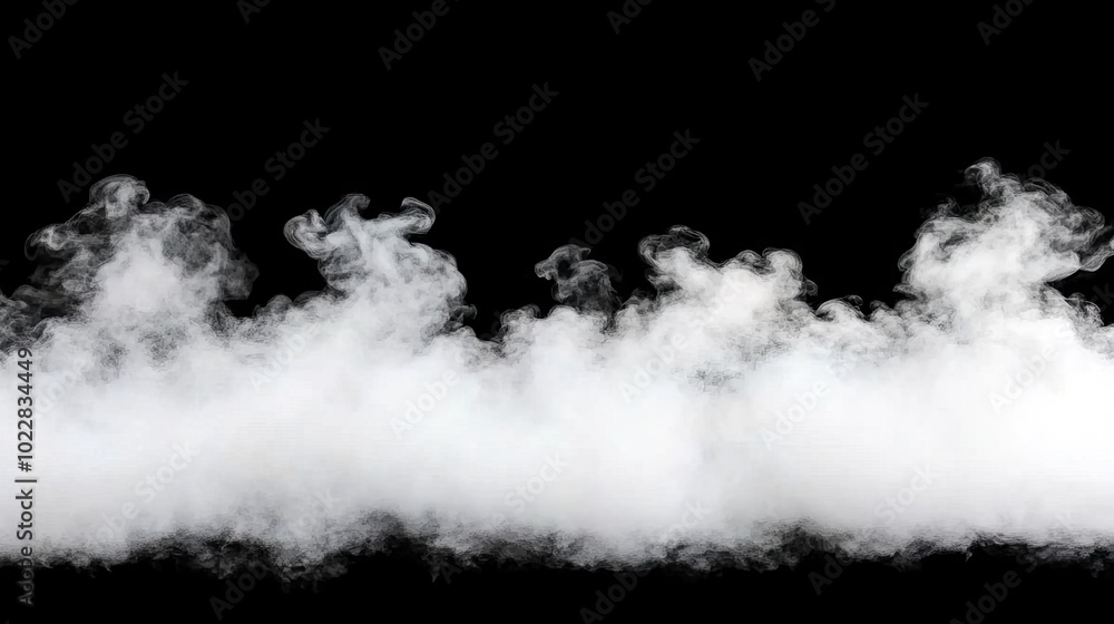 Black ground with misty smoke swirling along the surface, creating a dark and mysterious foggy environment. Black ground with misty smoke swirling along the surface, creating a dark and mysterious foggy environment.