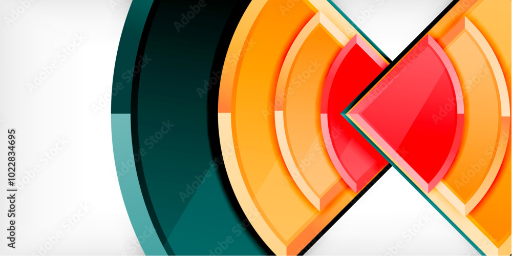 Triangle circles background. Vector Illustration For Wallpaper, Banner, Background, Card, Book Illustration, landing page Triangle circles background. Vector Illustration For Wallpaper, Banner, Background, Card, Book Illustration, landing page