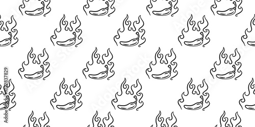 chili pattern Background. vintage chili background. pepper pattern background. chili doodle pattern background. hot chili pattern background.