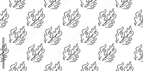 chili pattern Background. vintage chili background. pepper pattern background. chili doodle pattern background. hot chili pattern background.