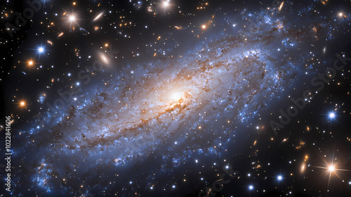 Wallpaper Mural The cosmos filled with countless stars Torontodigital.ca