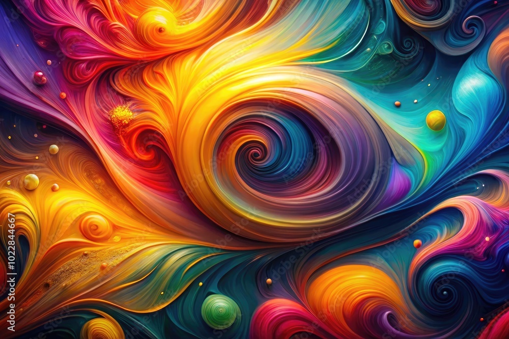 Vibrant Abstract Background with Colorful Swirls and Shapes for Artistic and Creative Projects Vibrant Abstract Background with Colorful Swirls and Shapes for Artistic and Creative Projects