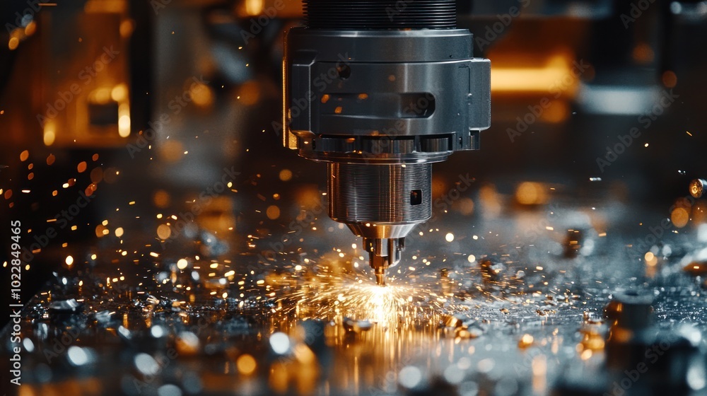 Industrial Machine Cutting Metal Industrial Machine Cutting Metal