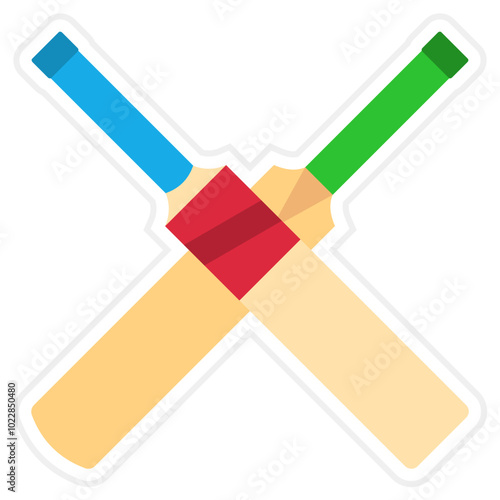 Cricket bat Icon