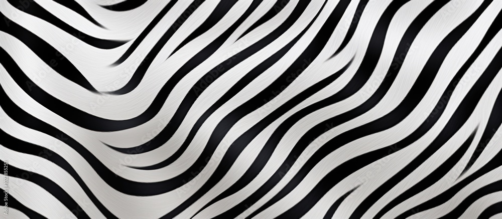 Abstract Black and White Stripes Pattern Abstract Black and White Stripes Pattern