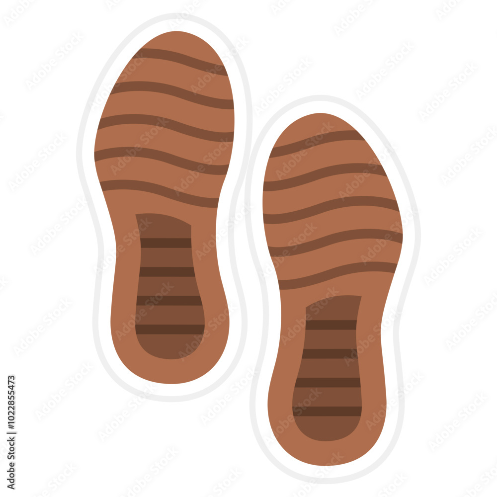 Shoe print Icon Shoe print Icon