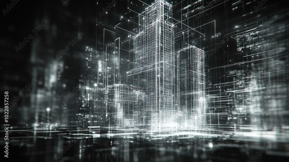 Digital Cityscape Digital Cityscape