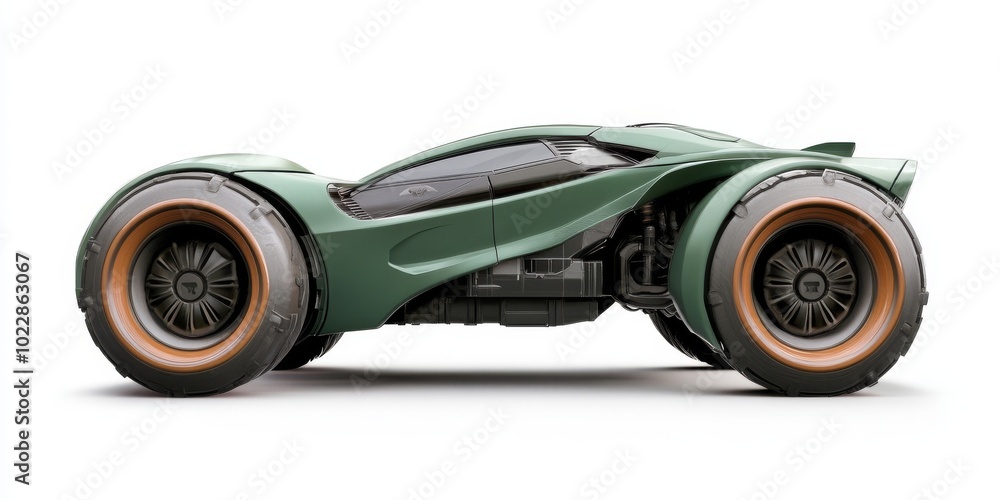 A Highly Detailed and Realistic Photograph of an Advanced Military Armored Vehicle with Large Wheels, a Green Paint Color, and a Modern Weapons System Against a White Background A Highly Detailed and Realistic Photograph of an Advanced Military Armored Vehicle with Large Wheels, a Green Paint Color, and a Modern Weapons System Against a White Background