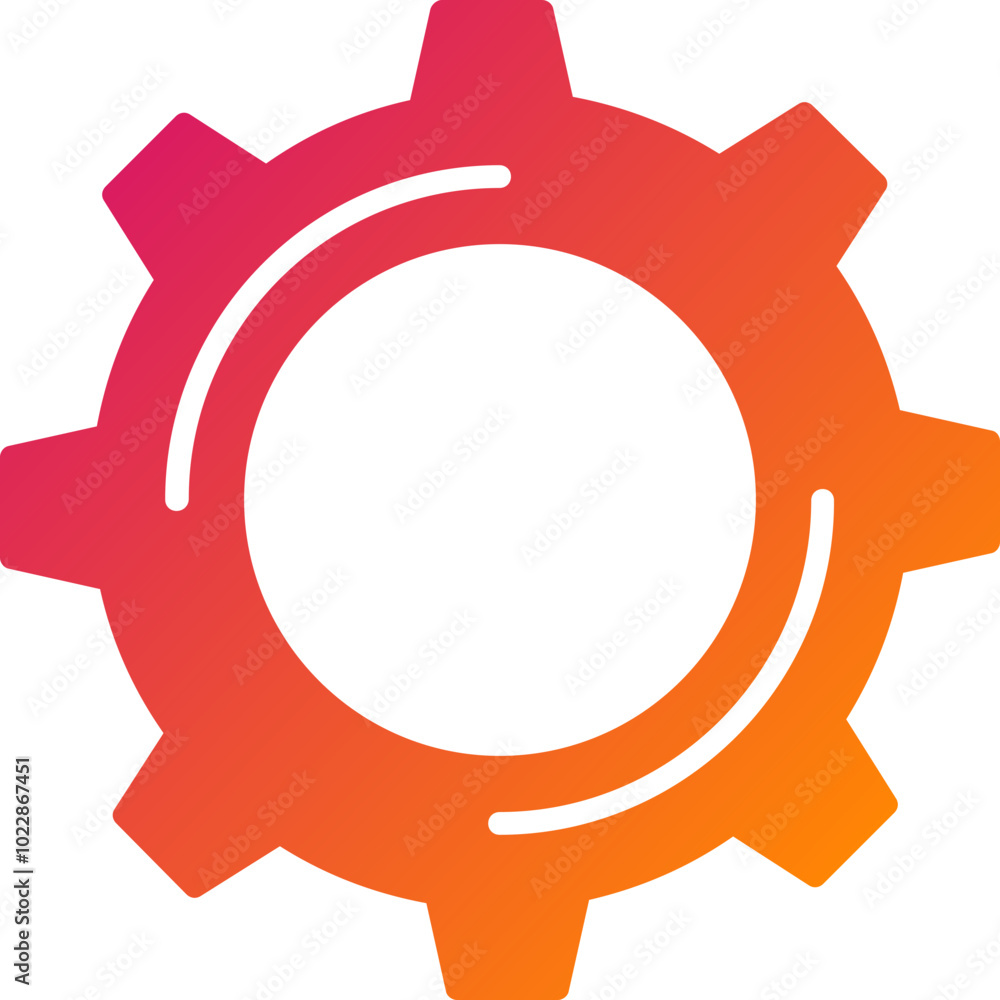 Fototapeta premium Setting Vector Icon