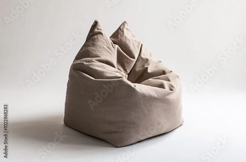 a bean bag chair with soft shapeless design