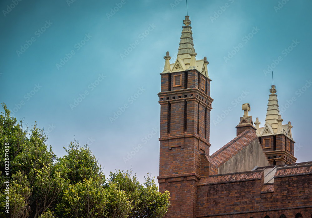 The photo was taken in Newcastle and shows a street view of the city center The photo was taken in Newcastle and shows a street view of the city center