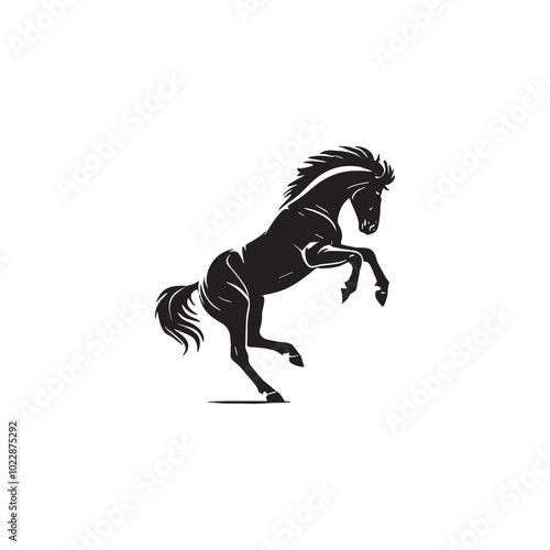 horse icon or logo isolated sign symbol vector illustration - high quality black style vector icons