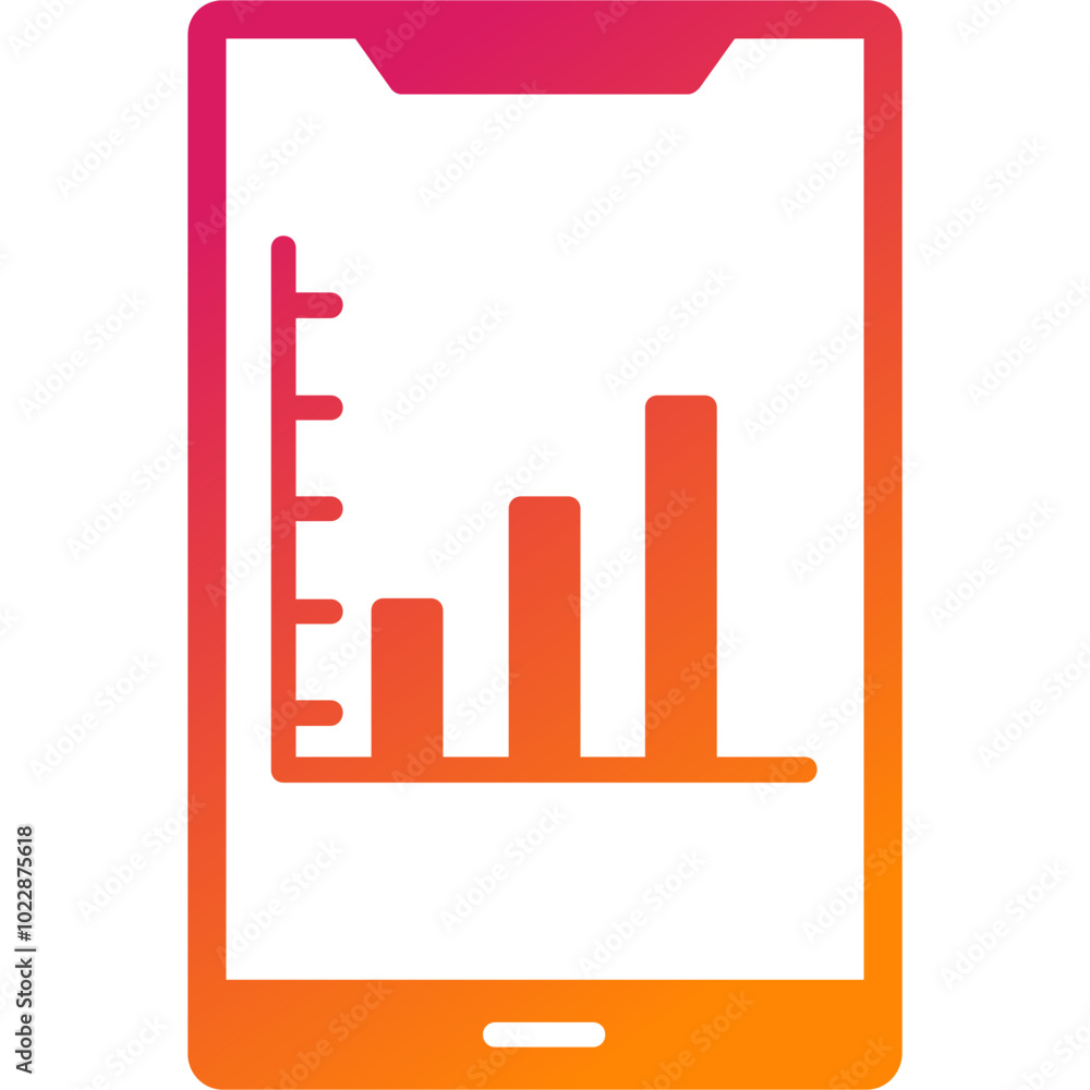 Stock Exchange App Vector Icon Stock Exchange App Vector Icon