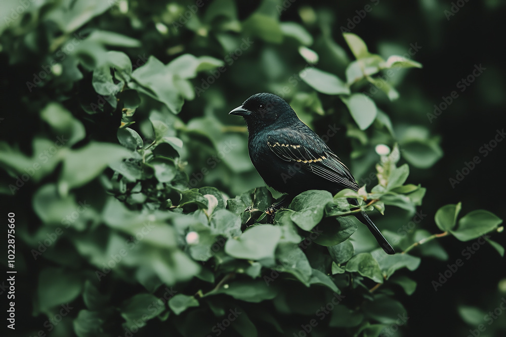 Naklejka premium Urban Wildlife Habitat Promoting Biodiversity in a Green City 