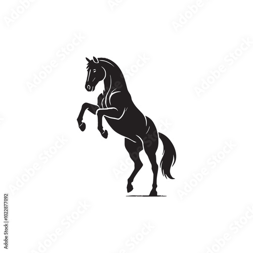 horse icon or logo isolated sign symbol vector illustration - high quality black style vector icons