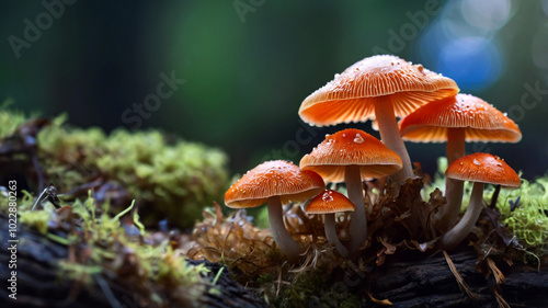 A rare word, zygomycetes,mushroom photo