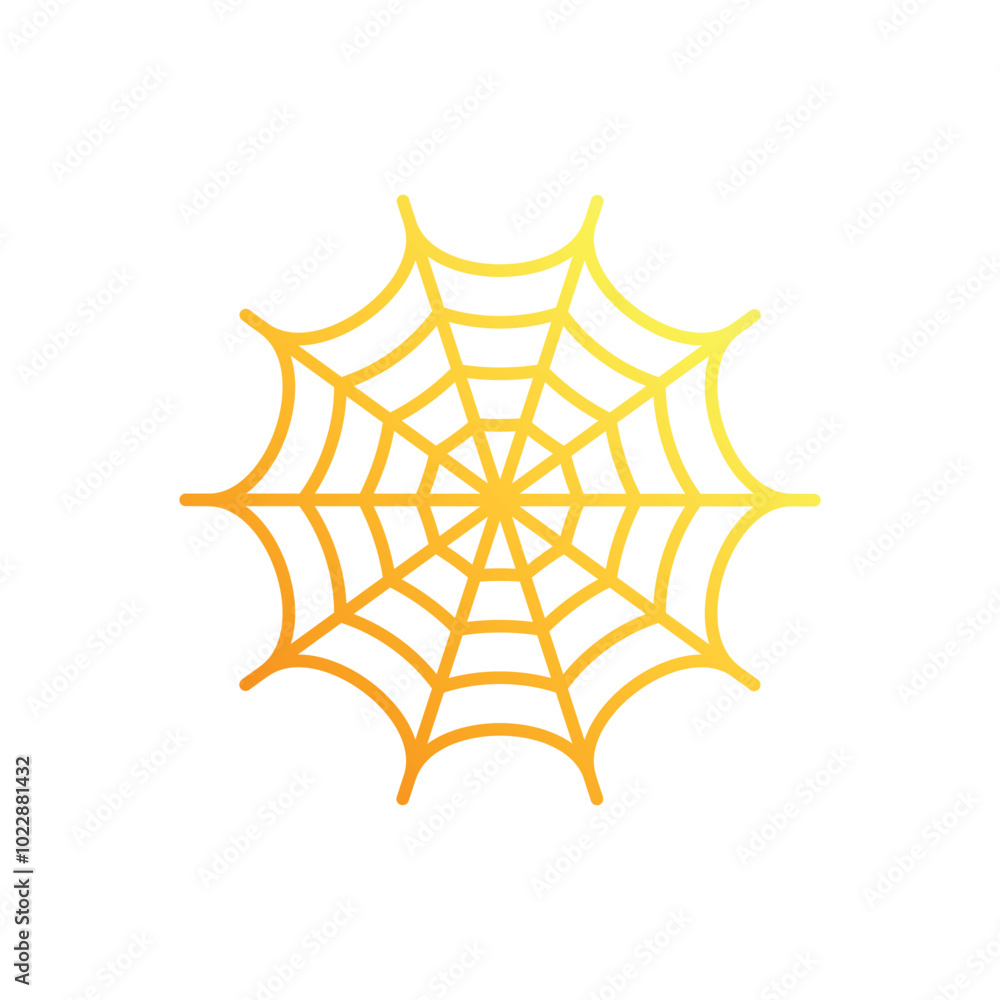 Spider Web vector icon Spider Web vector icon